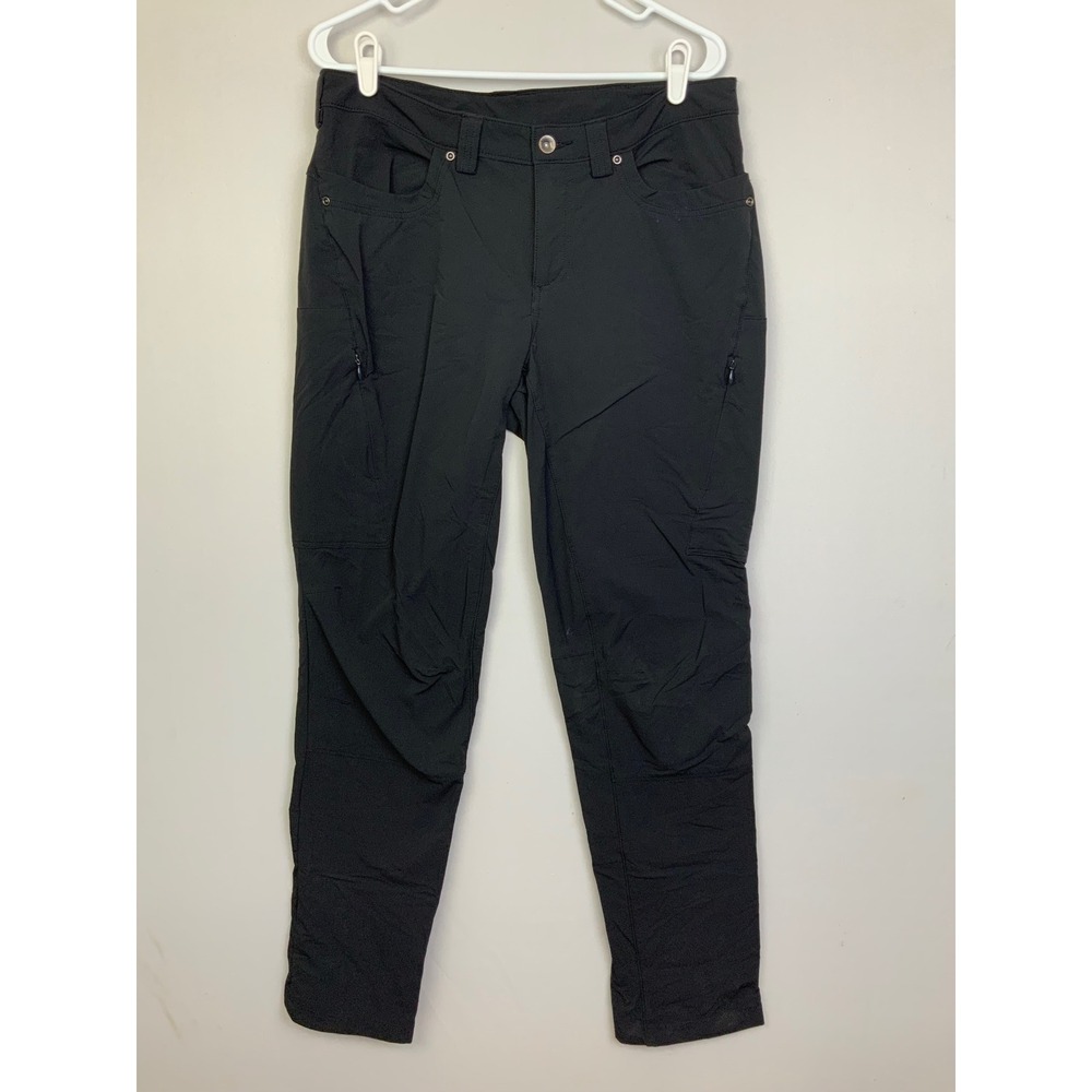 Duluth Trading Co. Women 12x33 Black Flexpedition Slim Leg Outdoors Hiking Pants